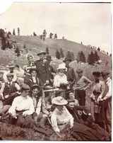 Group of students at a picnic