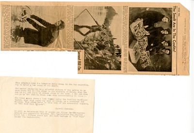America Eats - Washington Field Materials and Correspondence - The Smelt Are In The Cowlitz!