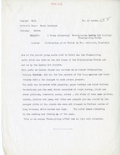 America Eats - Hill County - Hazel Loranger - Chinese Almond Cakes