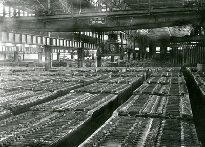 Anaconda Copper Mining Company - Interior Across the Plant