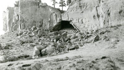 Inscription Cave Near Billings, Montana