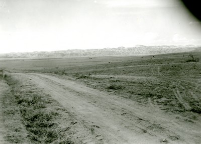 Unsurveyed Badlands Mountain Range Near Terry, Montana