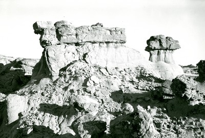 Badlands Outcroppings in Montana