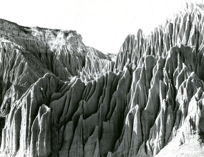 Badlands Rock Formations in Eastern Montana