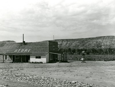 1939 General Store and Gas Station in Birney, Montana