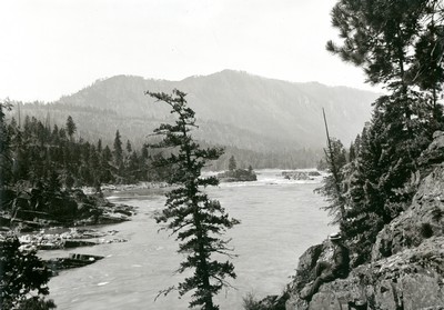 Clark Fork River Near Thompson Falls, Montana