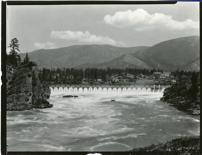 Thompson Falls Dam - Clark Fork River, Montana