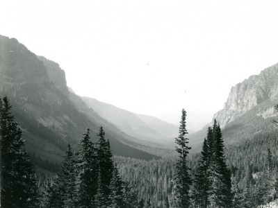 Mountain Valley in Western Montana