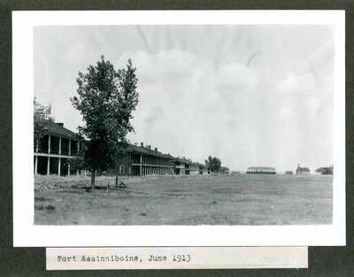 Fort Assinniboine - Housing near parade ground.