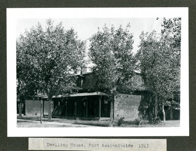 Dwelling House, Fort Assinniboine