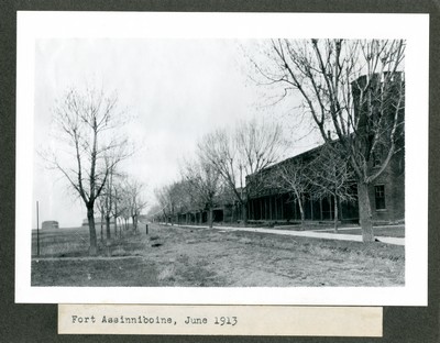 Fort Assinniboine - Bare trees