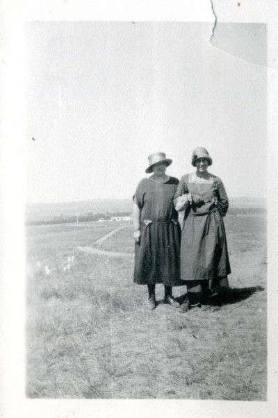 Two Women at Fort C.F. Smith