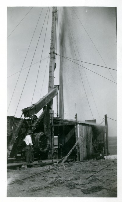 Oil Well Coming in
