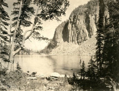 Lace Lake and Cliffs to the South