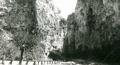 Entrance to Mission Canyon, Little Rockies