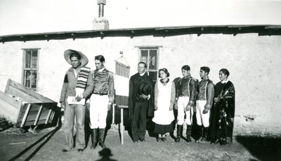 Scene from Drama during Fiesta at Mexican Colony, Billings, MT