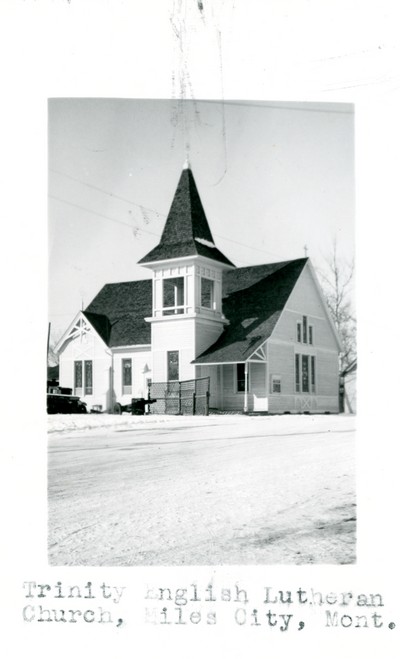 Trinity English Lutheran Church, Miles City, MT
