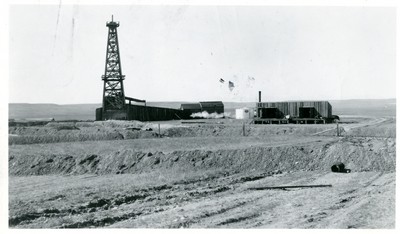 Montana Pacific, Haber #1, Discovery Well of Pondera Field, 1927, Pondera County, MT