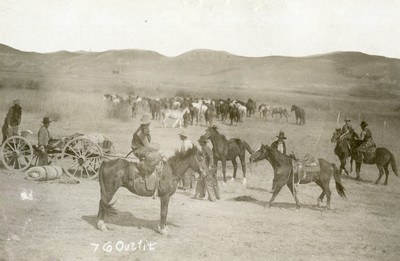 76 Outfit, Montana -Last Roundup, 1921