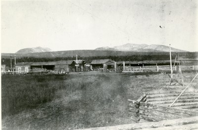 Sunny Slope Ranch Buildings, 1900
