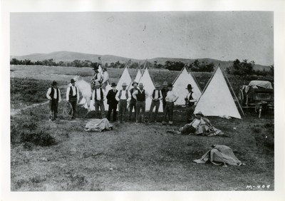 Cowboys at Camp
