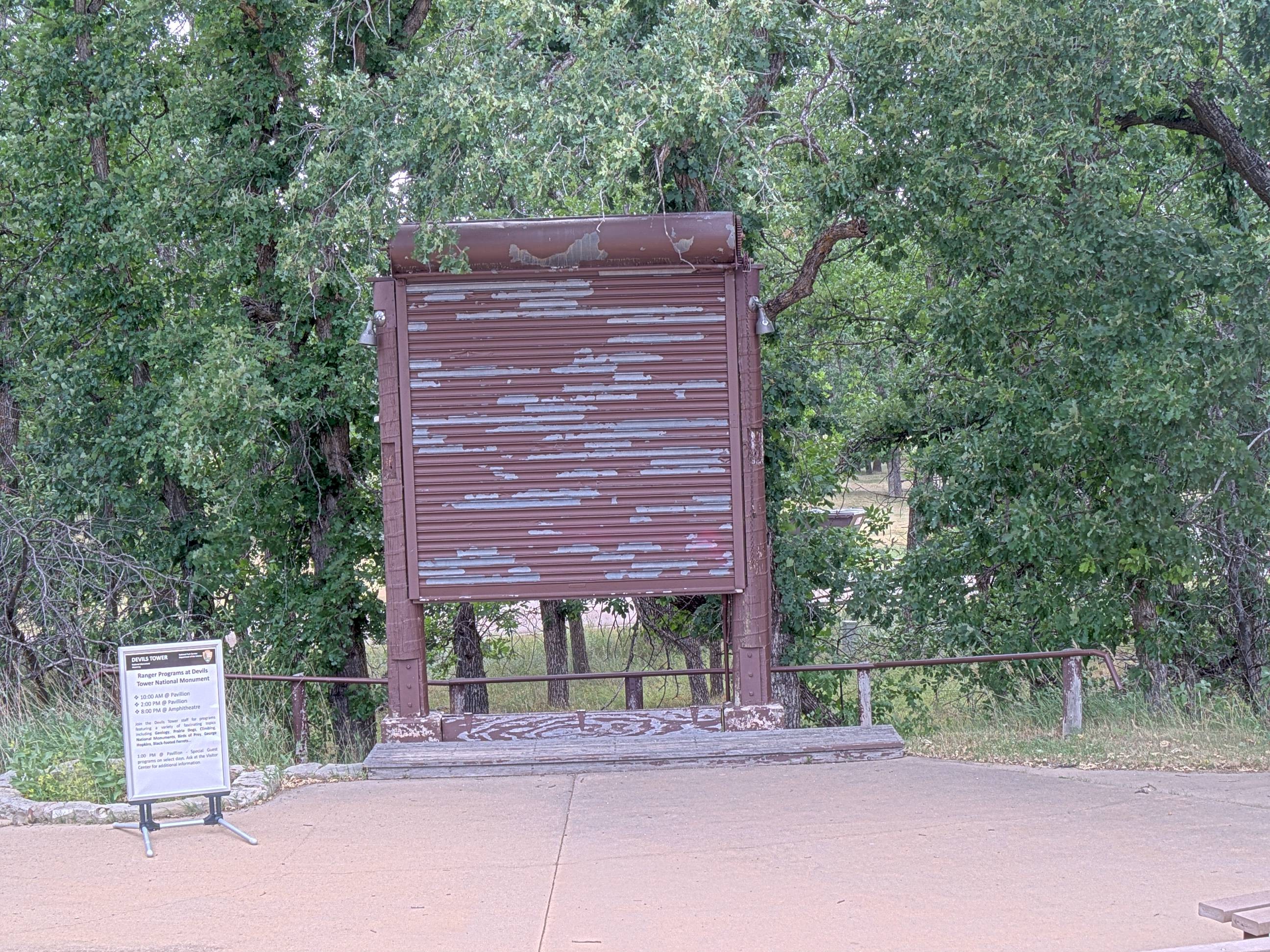 Devils Tower National Monument Amphitheater