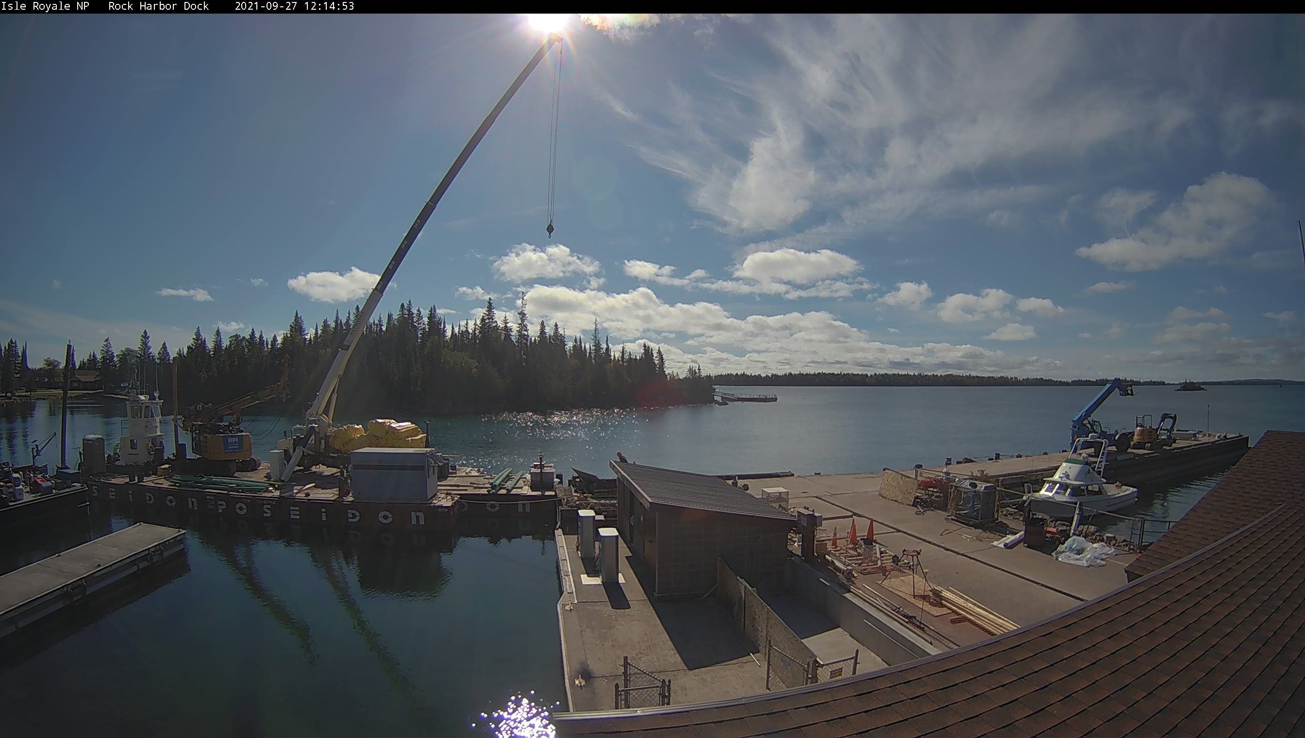 0ffline Archive Isle Royale National Park Dock Project