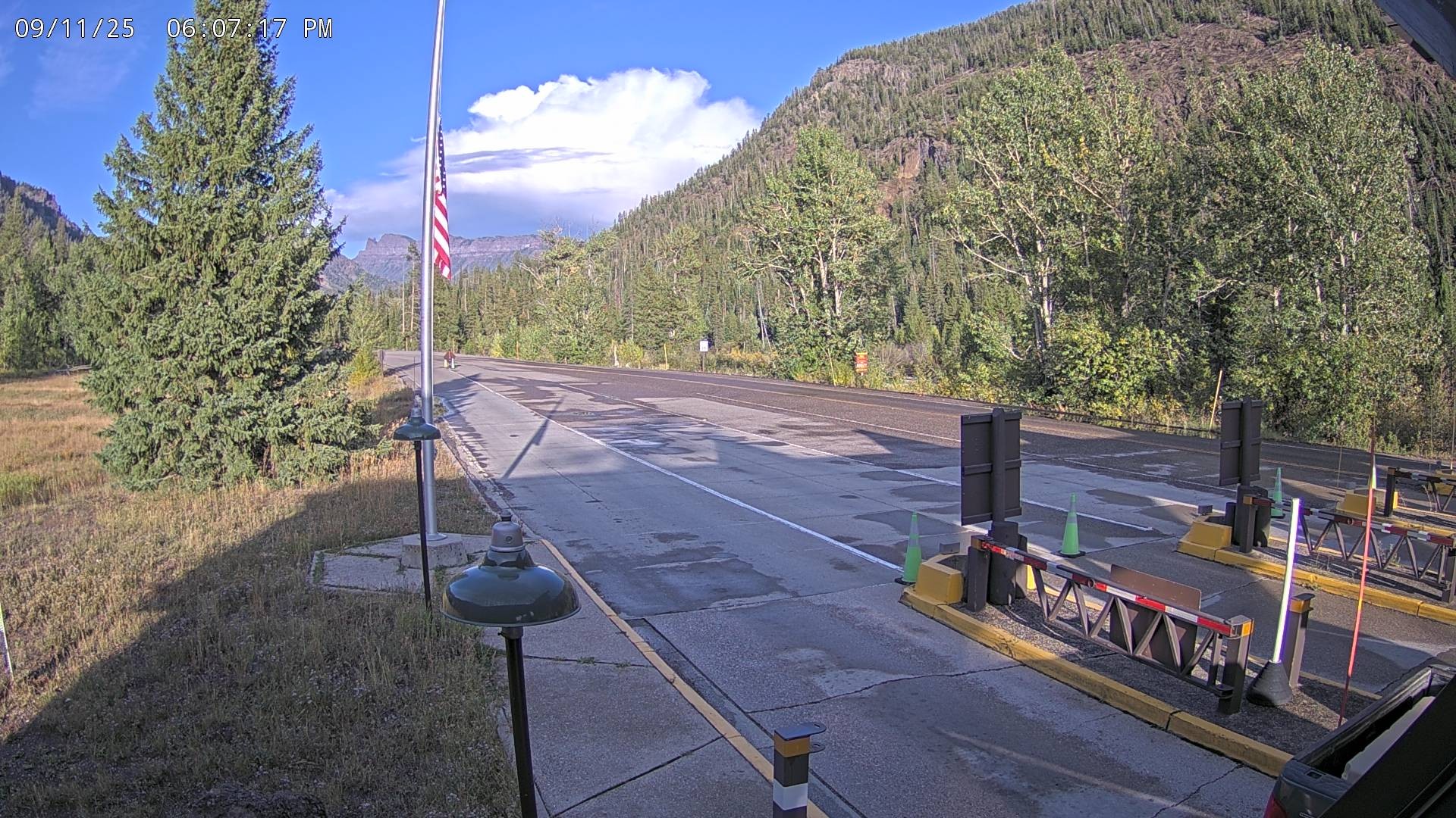Yellowstone National Park East Entrance