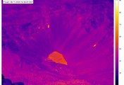 Hawaii Volcanoes National Park Halemaumau Thermal Image
