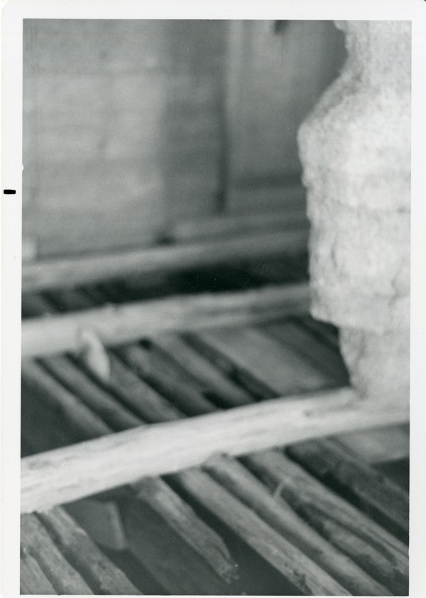 Interior of unidentified building, possibly the cabin