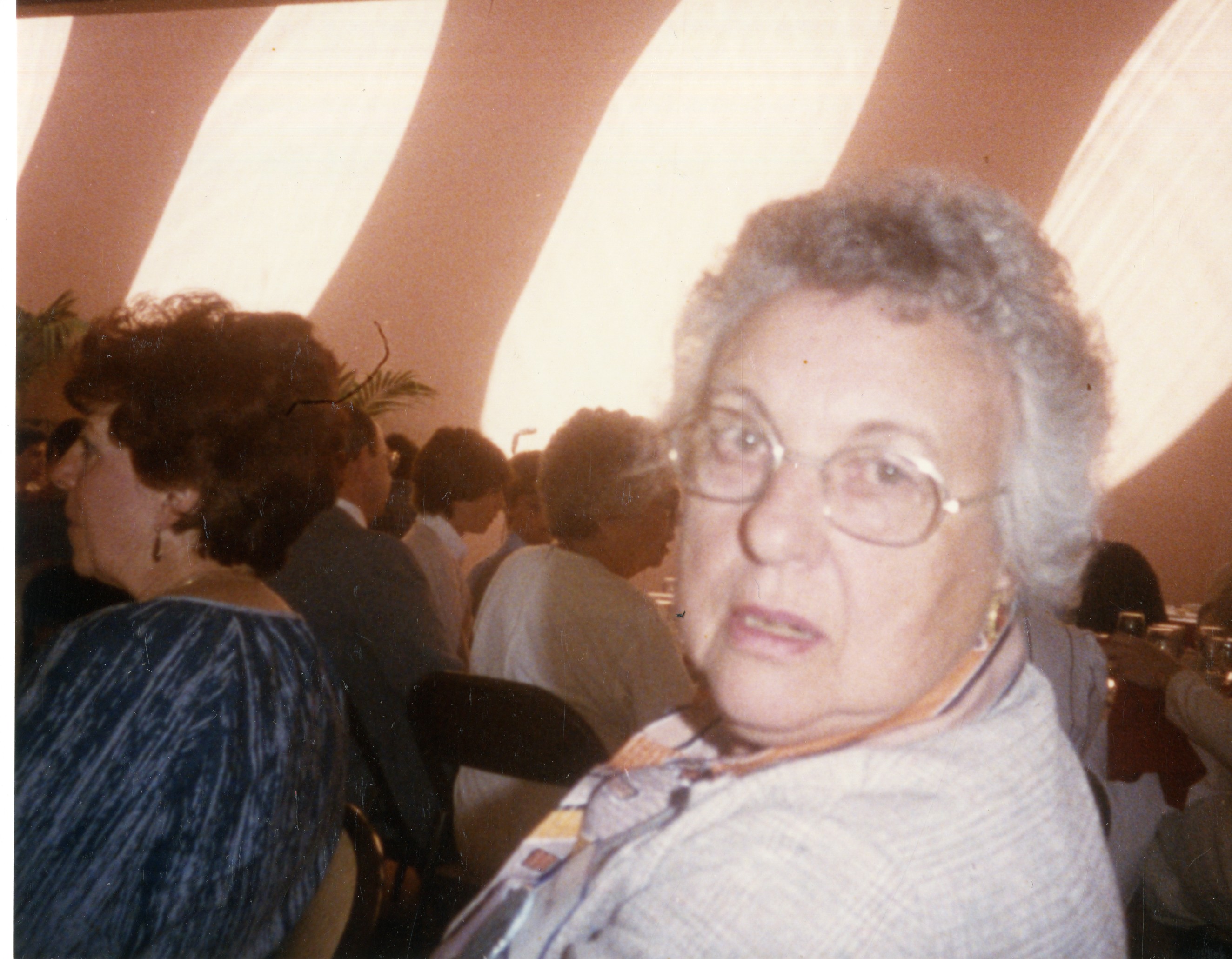 Norma Smith at luncheon for statue dedication