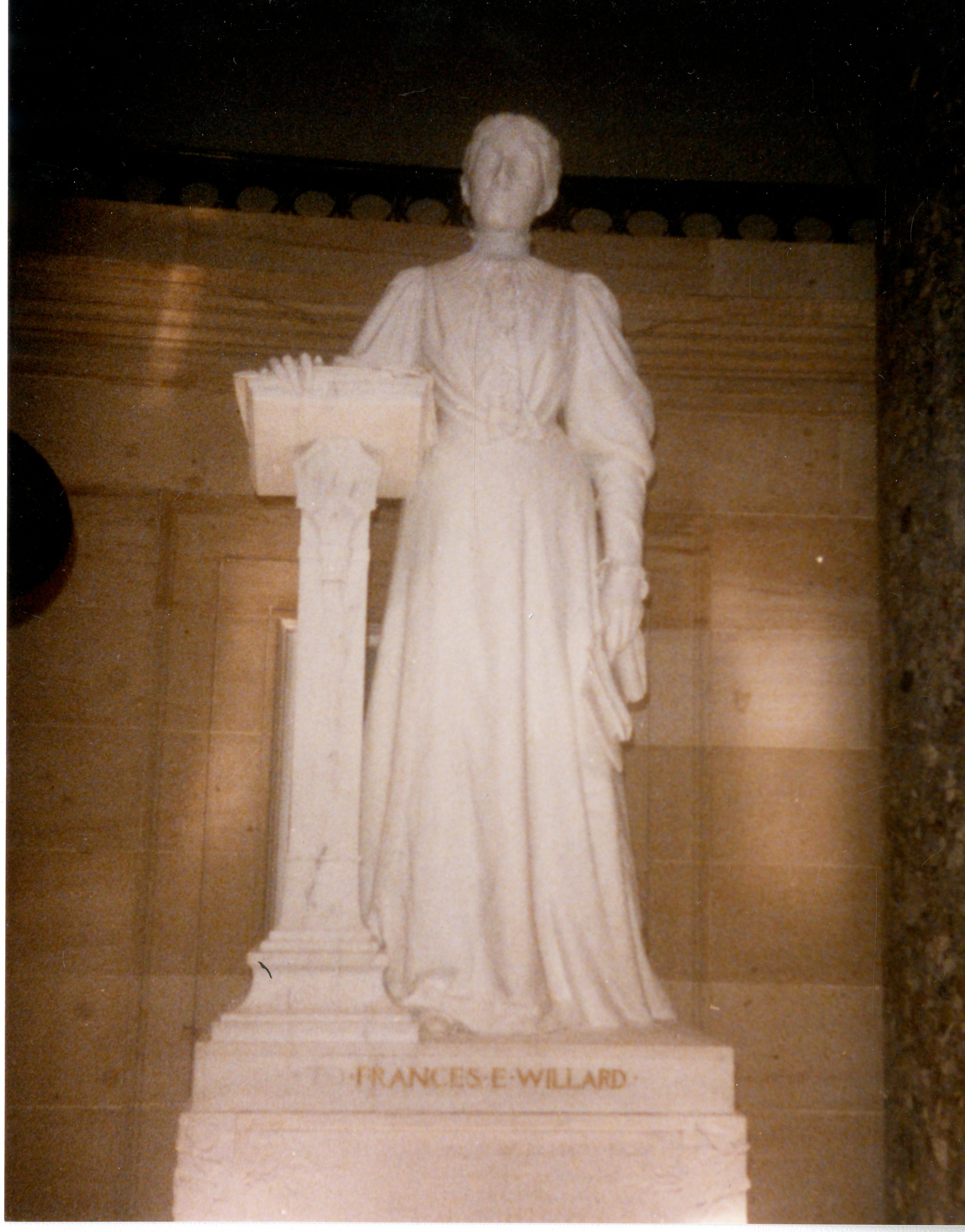 Frances E. Willard Statue at U.S. Capitol