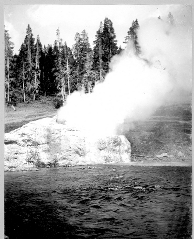Riverside Geyser After an Eruption