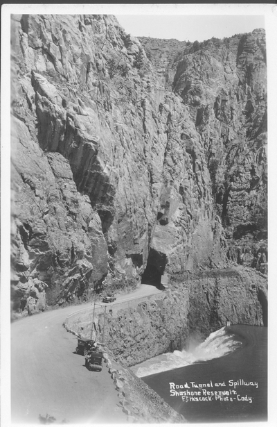 Road, Tunnel & Spillway, Shoshone Reservoir