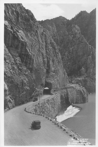 Inlet of Spillway, Shoshone Dam