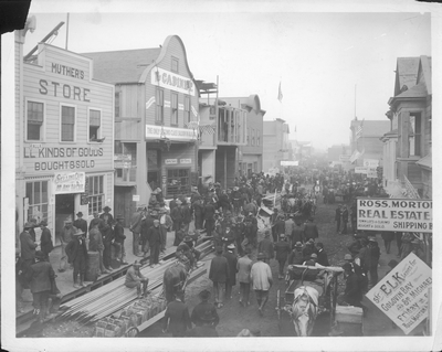 Nome, Alaska street scene