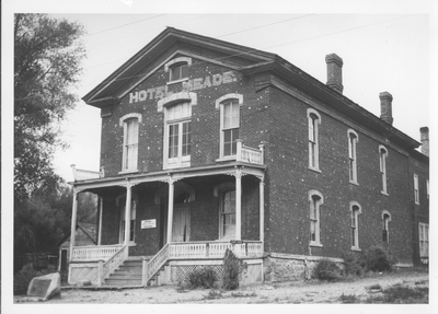 Meade Hotel, Bannack, Montana