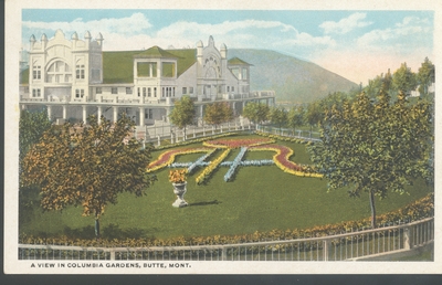 A View in Columbia Gardens, Butte, Montana