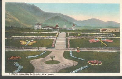 A View in Columbia Gardens, Butte, Montana