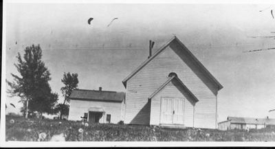 Christian Church & Parsonage, Central Park, Montana