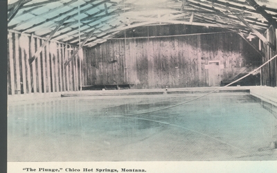 The Plunge, Chico Hot Springs, Montana