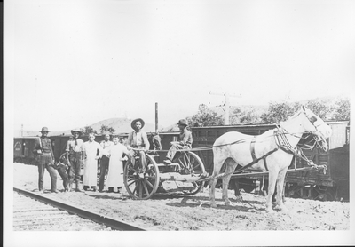 Northern Pacific Crew near Bridger Canyon