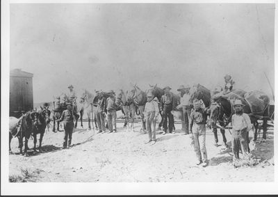 Northern Pacific Crew with their Horses