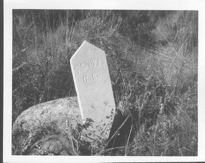 Gravestone, Fanny's Babe