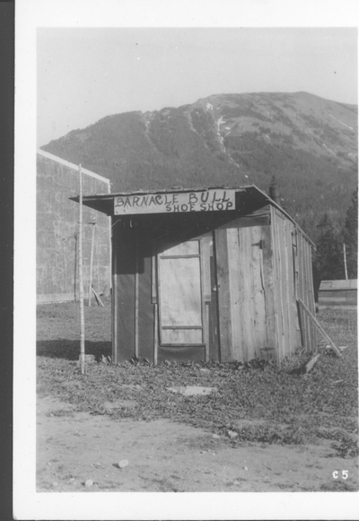 Barnacle Bull Shoe Shop, Cooke City, Montana