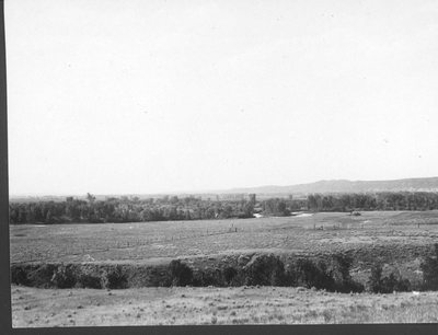 View of Custer Battlefield