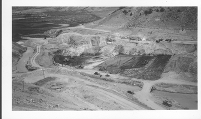 Ruby Dam Under Construction