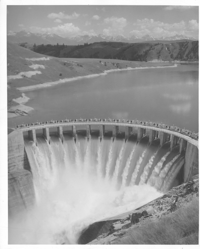 Kerr Dam in Operation