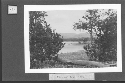 Recessed View of Flathead Lake, 1913