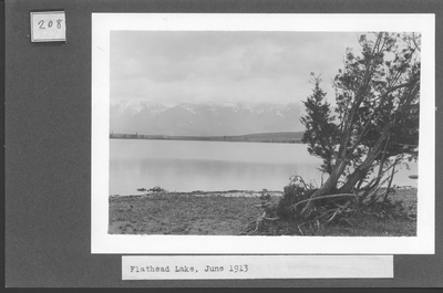 Flathead Lake, June 1913